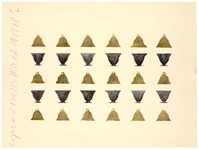 Cups and Bells, By Artist Donald Sultan