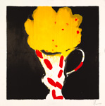 Matisse Flowers and Vase, By Artist Donald Sultan